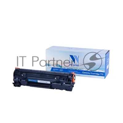 Картридж лазерный NVPrint совместимый CB435A/Canon 712 для LaserJet P1005/P1006/i-SENSYS LBP3010/3010B/3100 (2000k)