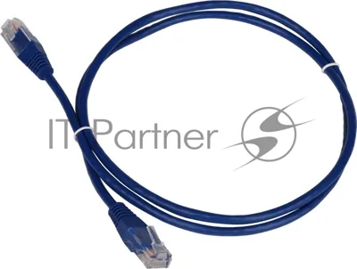 Патч-корд LANMASTER TWT UTP cat.5e, с заливными колпачками, 15.0 м, синий