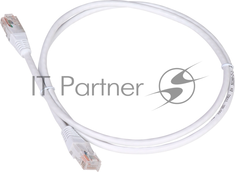 Патч-корд LANMASTER TWT UTP cat.5e, с заливными колпачками, 15.0 м, белый