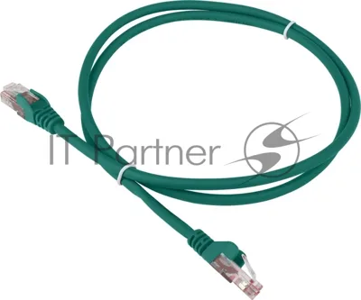 Патч-корд LANMASTER LSZH UTP кат.6, 1.5 м, зеленый