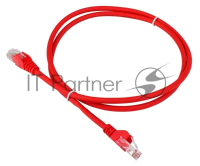 Патч-корд LANMASTER LSZH UTP cat.5e, 3.0 м, красный