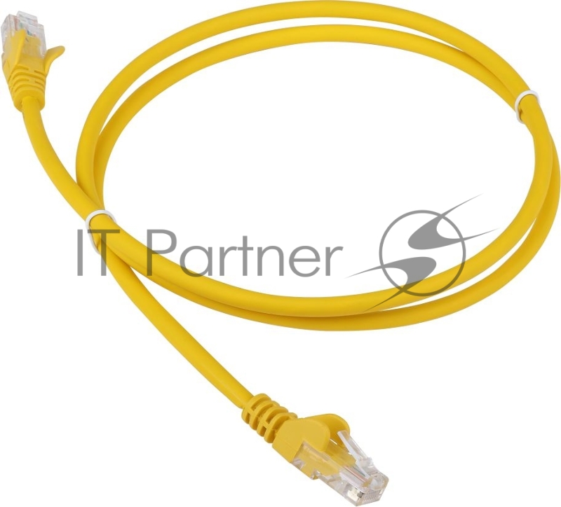 Патч-корд LANMASTER LSZH UTP cat.5e, 2.0 м, желтый