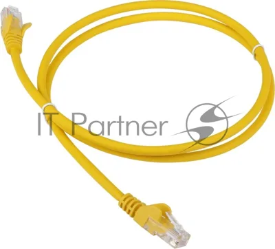 Патч-корд LANMASTER LSZH UTP cat.5e, 2.0 м, желтый