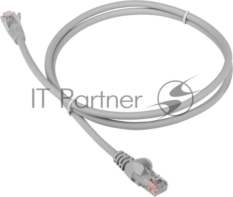 Патч-корд LANMASTER LSZH UTP cat.5e, 1.5 м, серый
