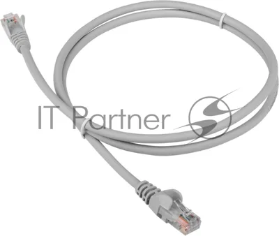 Патч-корд LANMASTER LSZH UTP cat.5e, 1.5 м, серый