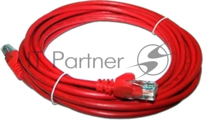 Патч-корд Lanmaster LSZH UTP кат.5e, 0.5 м, красный
