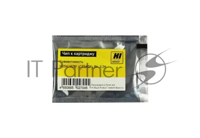 Чип Hi-Black к картриджу HP CLJ Pro M254/MFP M281 (CF540X), Bk, 3,2K