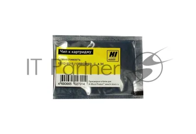 Чип Hi-Black к картриджу Xerox Phaser 6510/WC 6515 (106R03693), C, 4,3K 