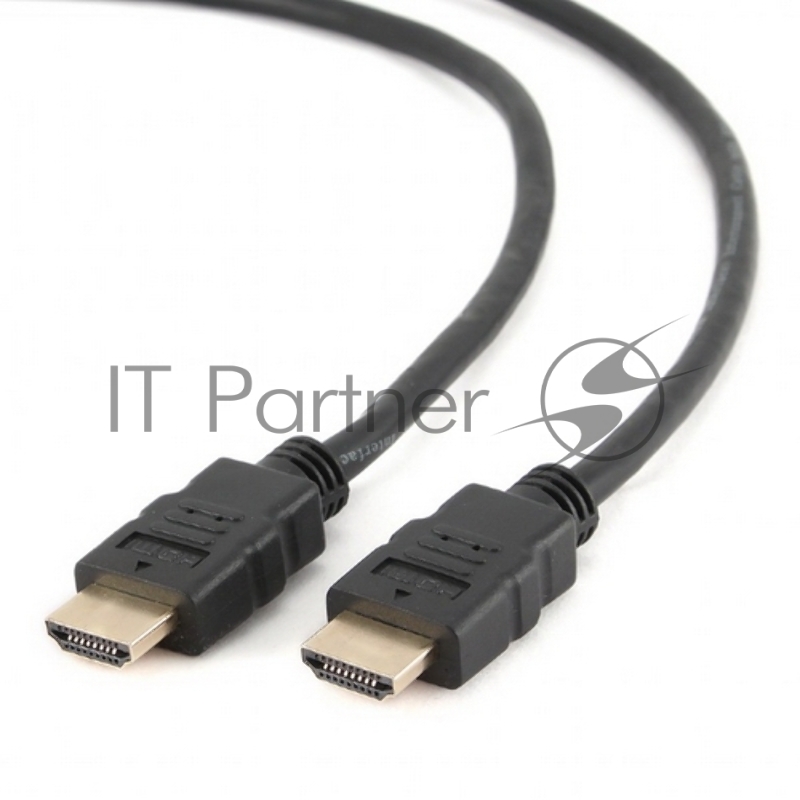 Кабель Cablexpert HDMI CC-HDMI4-10, 19M/19M, v2.0, медь, позол.разъемы, экран, 3м, черный, пакет