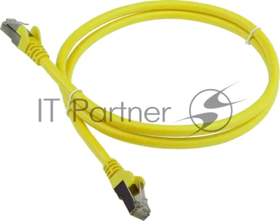 Кабель Патч-корд Lanmaster LAN-PC45/S6-5.0-YL вилка RJ-45-вилка RJ-45 кат.6 5м желтый LSZH (уп.:1шт)