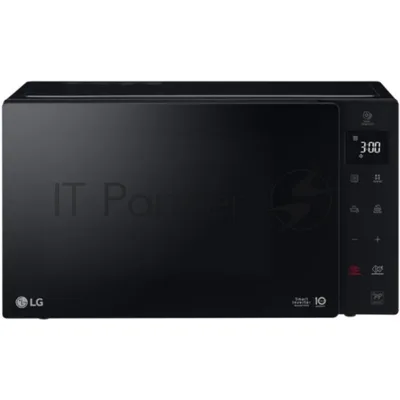 Микроволновая печь LG MW25R35GIS черный, 25 л, 1000 Вт, переключатели - сенсор