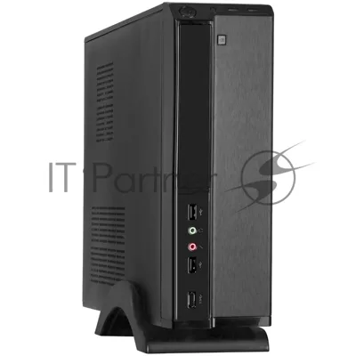 Компьютерный корпус ExeGate EX268688RUS Компьютерный корпус MiniITX ExeGate MI-207 Black, miniITX/mATX, (M300, 80мм), 2хUSB, Audio