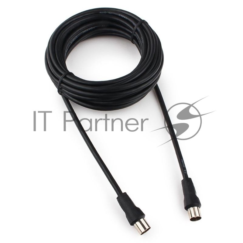 Кабель телевизионный Cablexpert, CCV-515-5M, Coaxial M/F, 5м