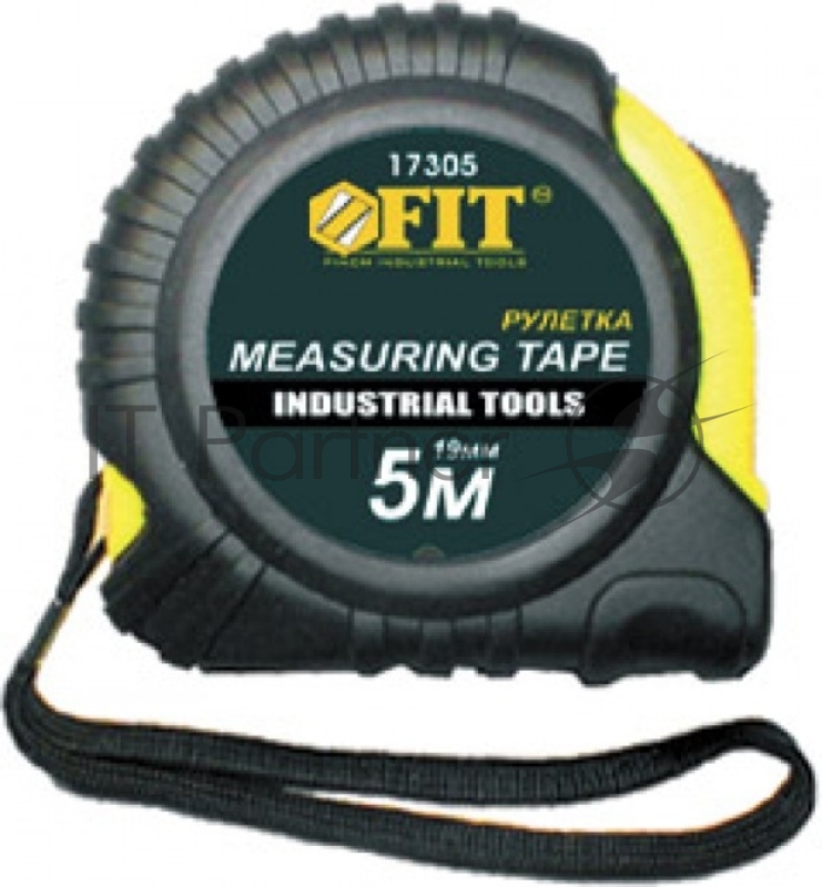 Рулетка FIT 17310 ''Стайл''10м х 25мм, прорезиненный корпус