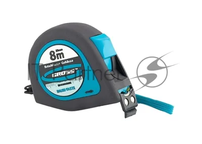 Рулетка Gross 31104 ''ergonomisch'' 8 м x 25 мм магнитный обрезиненный зацеп