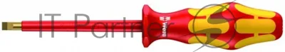 Отвертка WERA 006115 VDE 1000V 0,8х4,0х100мм  многокомпонентная