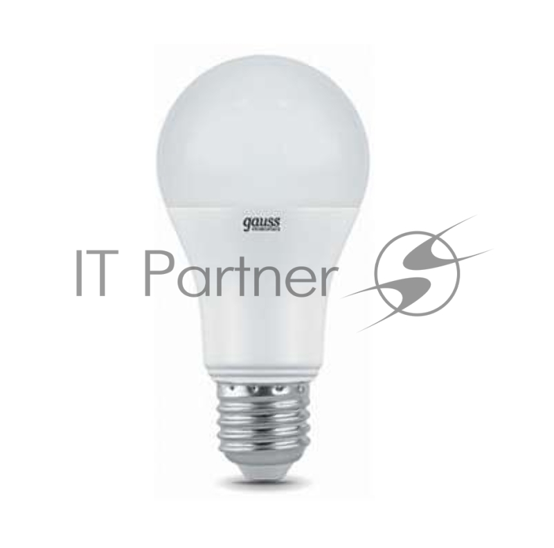 Лампа cветодиодная Gauss LED Elementary Арт. 23229A60 20W E27 4100K 1/10/40 груша
