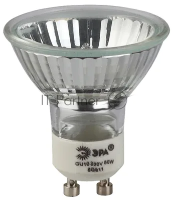 Лампа галогенная ЭРА GU10-JCDR (MR16) -35W-230V(10/200/4800)