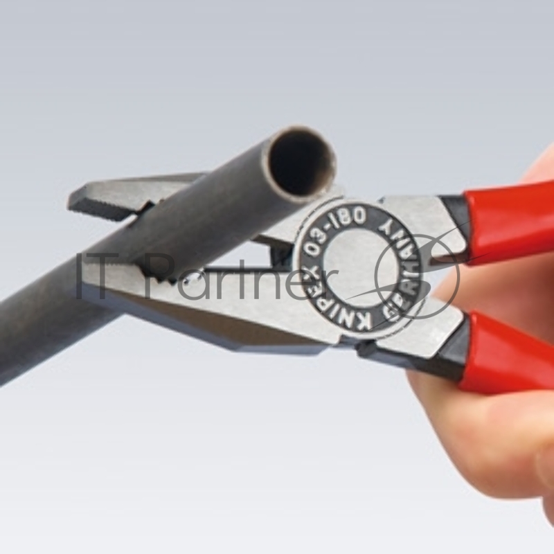 Пассатижи KNIPEX 0302180 180 мм ручки с двухцветными многокомпонентными чехлами