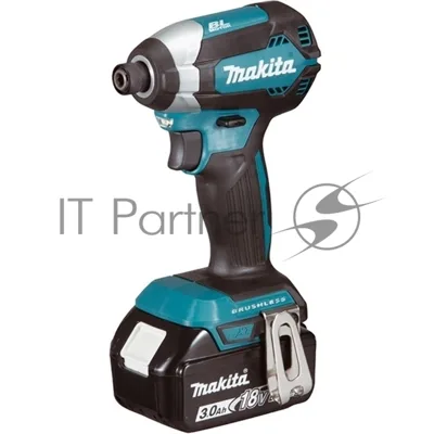 Дрель-шуруповерт Makita DTD153ZJ, 18 В, 0 Ач, 170 Нм, бесщеточный, ударный