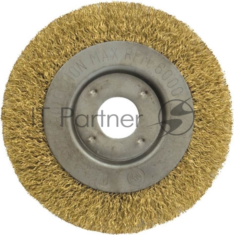 Кордщетка FIT 39065колесо желтая 125мм