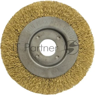 Кордщетка FIT 39065колесо желтая 125мм