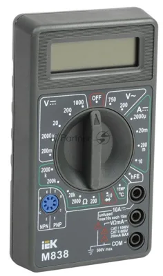 Мультиметр IEK Universal M838цифровой