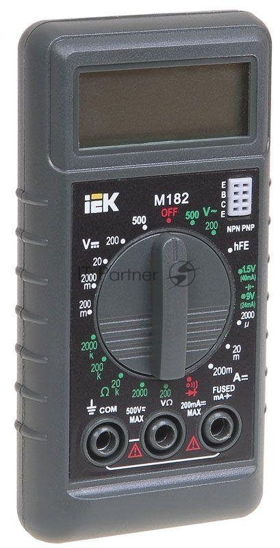 Мультиметр IEK Compact M182 цифровой