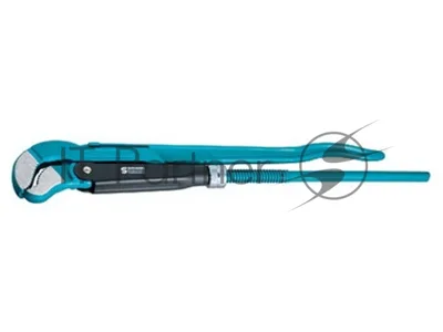 Ключ трубный рычажный Gross 15613 №21,5'' цельнокованный CrV, тип - S''