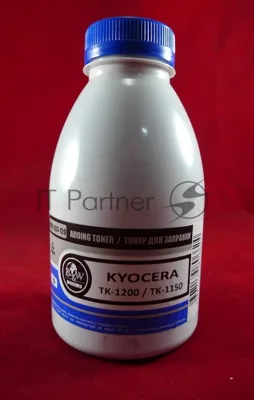Тонер для Kyocera TK-1200/TK-1150, P2335/P2235/M2235dn/M2735dn/M2835dw/M2135dn/M2635dn/M2735dw (фл. 120г, 3000 стр.) B&W Premium (Tomoegawa) фас. Россия