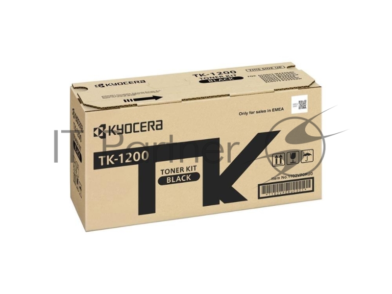 Картридж лазерный Kyocera TK-1200 (1702P18NLO/1T02VP0RU0) черный для P2335d/P2335dn/P2335dw/M2235dn/M2735dn/M2835dw 3000 стр.