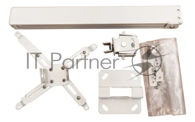 Крепление для проектора, с квадратной штангой 100см, цв. белый