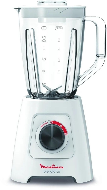 Блендер стационарный Moulinex LM420110 400 Вт, белый