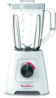 Блендер стационарный Moulinex LM420110 400 Вт, белый