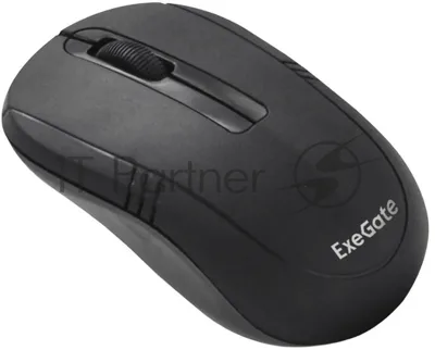 Мышь беспроводная ExeGate Professional Standard SR-9021 черный, 1200 dpi, радиоканал, USB, кнопки - 3