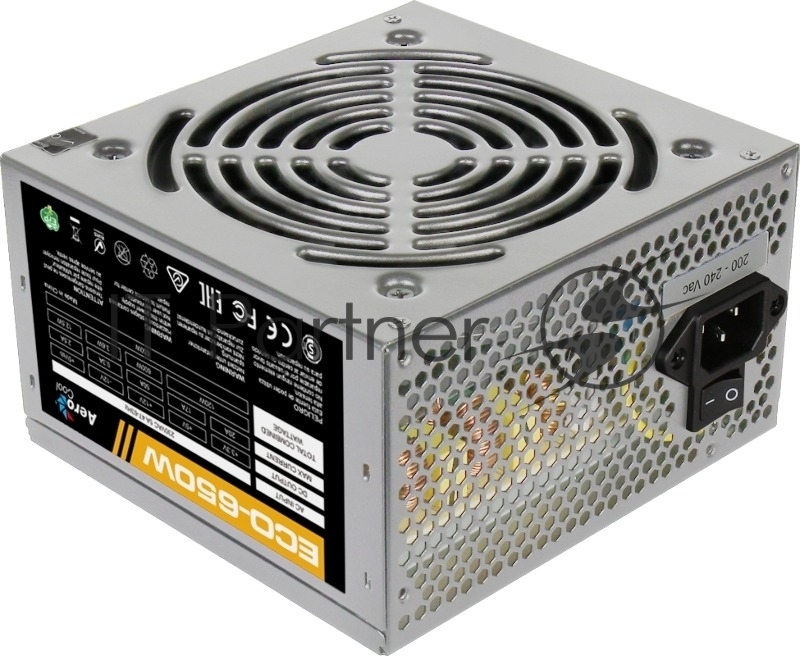 Блок питания Aerocool/Formula ECO-650W, 650Вт, 120мм, серый