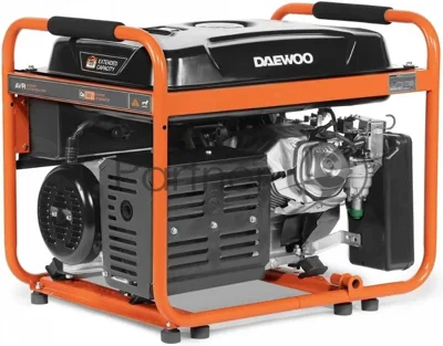 Генератор DAEWOO GDA 7500E-3 6.0/6.5кВт 230/400В 425см3 15.0лс 25л 1х230В 1х400В 79кг