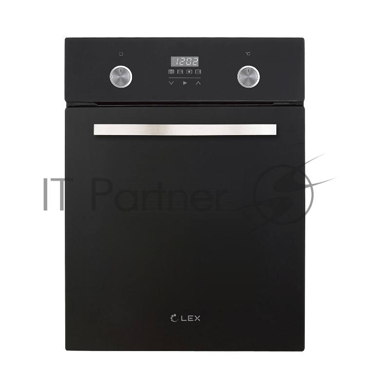 Духовой шкаф LEX EDP 4590 BL Matt Editionобъем 55л, LED таймер, 9 функций, встраиваемый