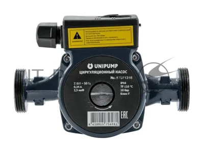 Насос циркуляц. UNIPUMP CP 25-40 180  (отопл.) 72 Вт. Напор 4м. 48 л/мин. 10 бар. Внеш резьба 1,5""