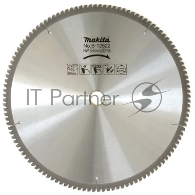 Круг пильный Makita B-12522 Z120 PremiumФ355х25.4х3мм 120зуб по алюминию