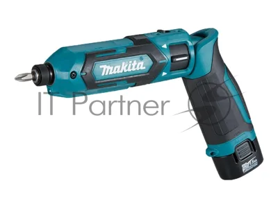 Отвертка аккумуляторная MAKITA TD022DSEак уд 7.2В 2х1Ач Li-Ion 2450об/м 25Нм 1/4'' 0.56кг сумка подсветка