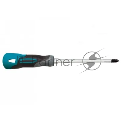 Отвертка Gross 12145 PH2 x 150мм S2, трехкомпонентная ручка