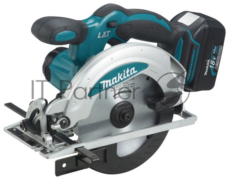 Пила циркулярная MAKITA DSS610RFE  18В 2х3Ач LiIon 3700об/мин диск165мм рез57мм 3.2кг