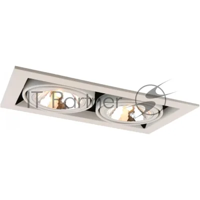 Светильник потолочный ARTE LAMP A5949PL-2WH белый металл краш. 2хg9 2х40Вт l35хw20хh8