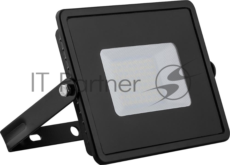 Прожектор светодиодный Feron 2835 SMD 50W 4000K IP65, черный с матовым стеклом, LL-921