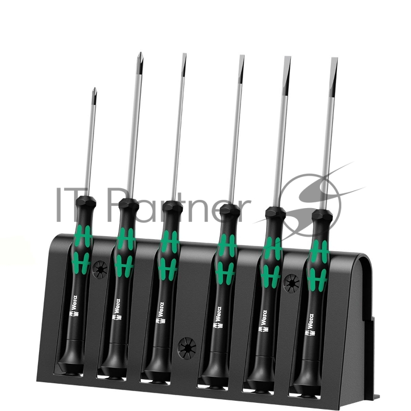 Набор отверток WERA WE-118152  для электронщиков + подставка 6 предметов