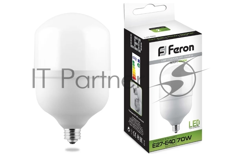 Лампа светодиодная Feron LB-65 70W 230V E40 4000K