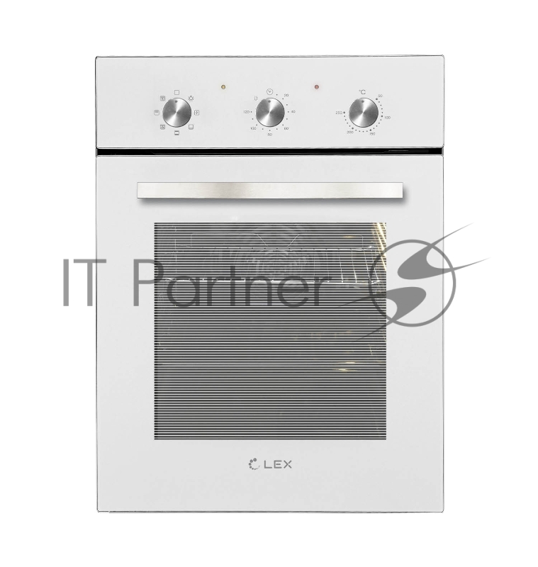 Духовой шкаф LEX EDM 4570 WH 55 л, таймер, 7 функций, встраиваемый