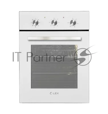 Духовой шкаф LEX EDM 4570 WH 55 л, таймер, 7 функций, встраиваемый