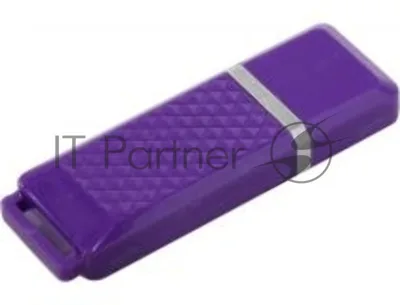 Флешка USB Smartbuy Quartz Violet (SB8GbQZ-V), 8Gb, USB 2.0, R/W 15/5, фиолетовый
